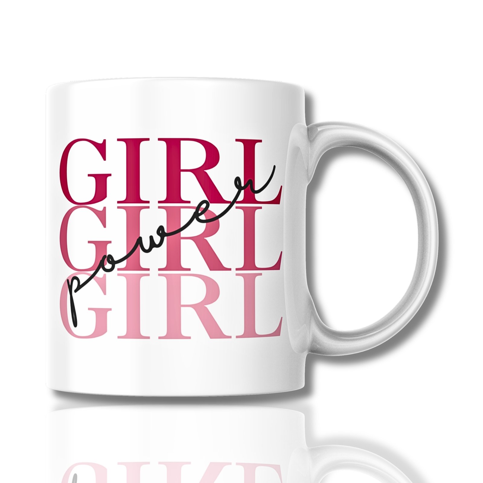 Girl Power Ceramic Mug Back - Sadhya Mart