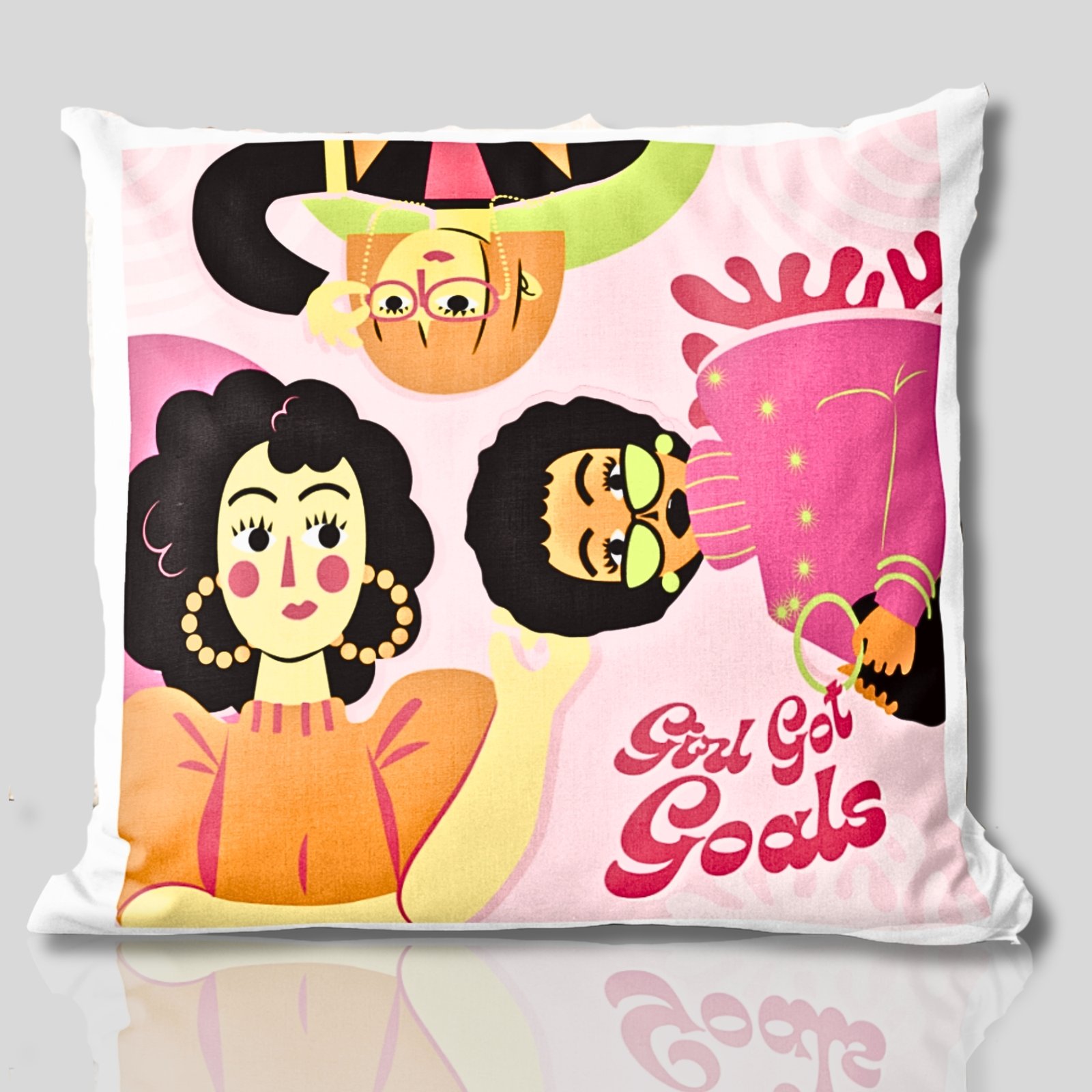 Girls with Goals Cushion- Sadhya Mart (1)