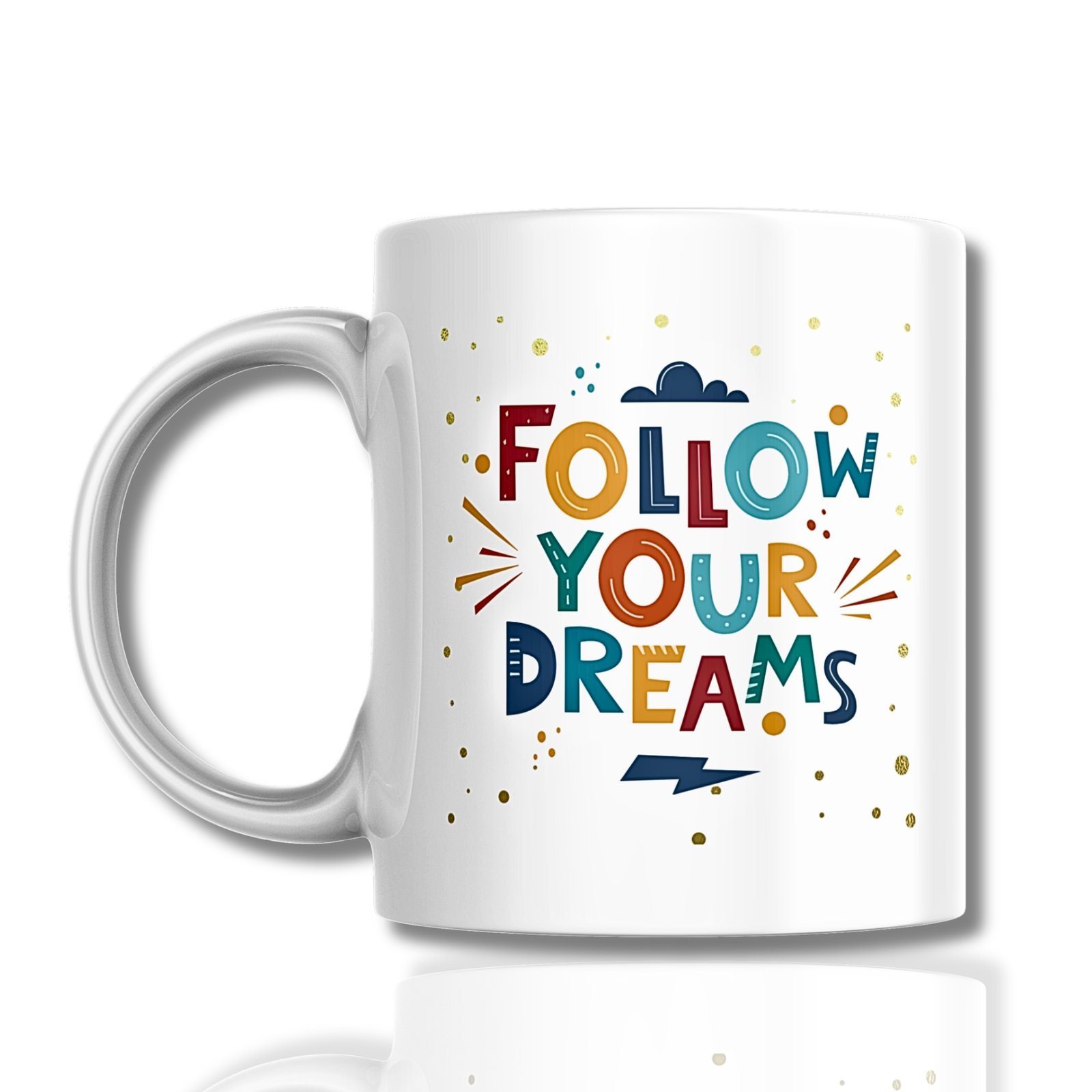 Inspirational Ceramic Mug Front-Sadhya Mart