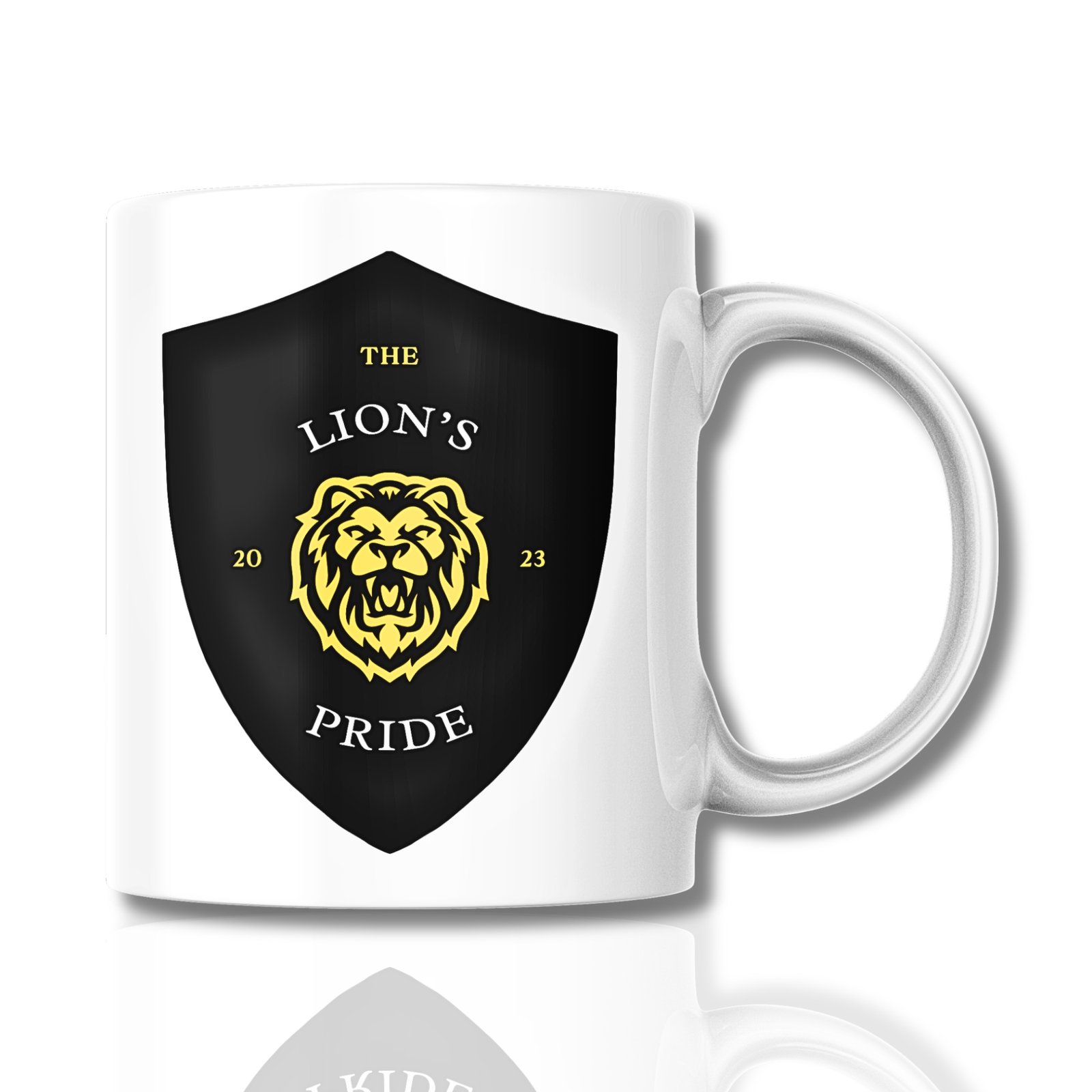 Lion Pride Ceramic Mug - Back- Sadhya Mart