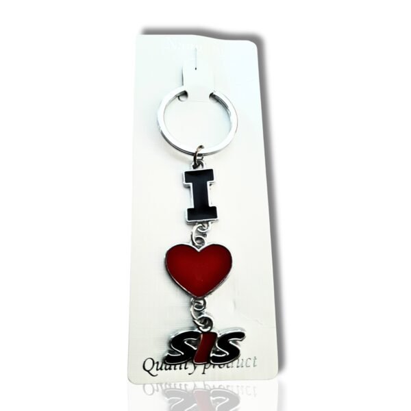 I Luv Sis' Keychain- Sadhay Mart (2)