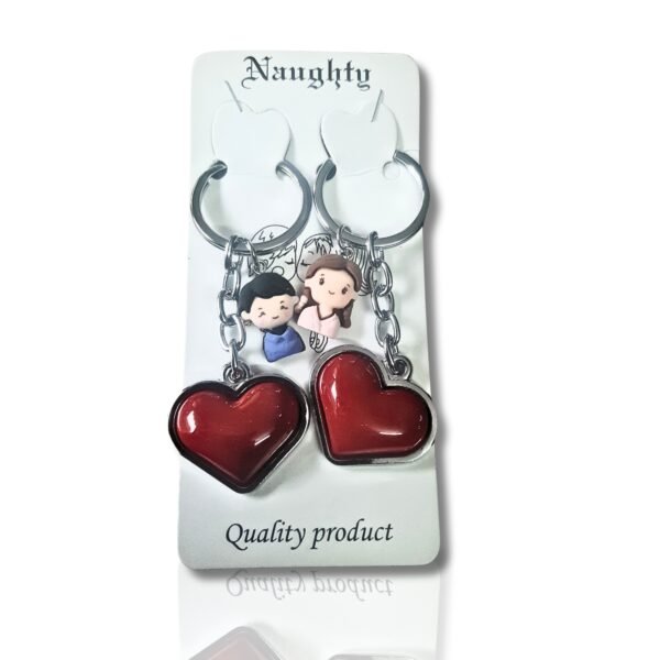 Heart Couple Keychain Set- Sadhya Mart (2)