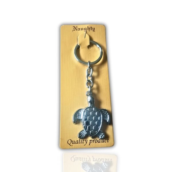 Silver Tortoise Keychain- Sadhya Mart 1