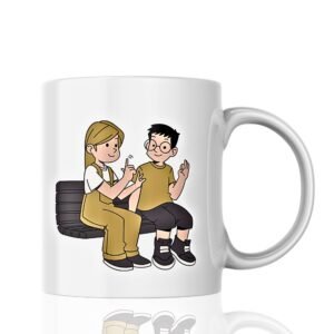 Wisdom Sibling Ceramic Mug- Sadhya Mart (2)