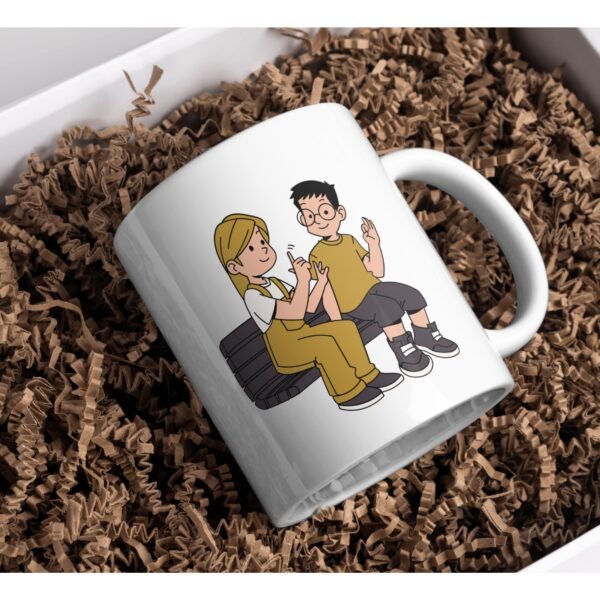 Wisdom Sibling Ceramic Mug- Sadhya Mart (4)