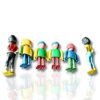 Polyresin Workwomen & Plastic Movable Workmen Set-sadhyamart (2)