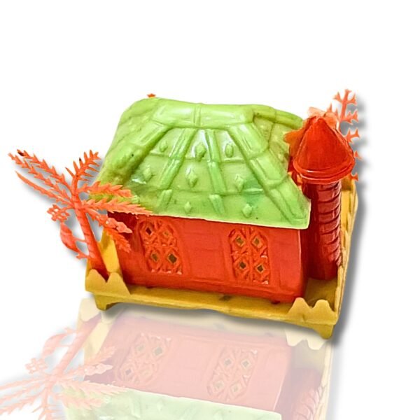 2-Inch Plastic Miniature House Set (Set of 2)- Sadhya Mart (2)